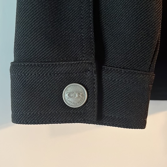 Ladies Black Jacket Size Large - Picture 3 of 6